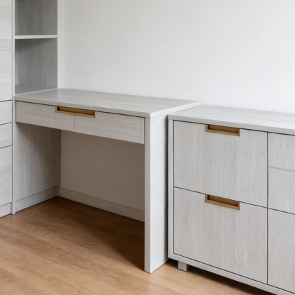 Kitchen Aluminum Alloy Finger Recessed Cabinet Pulls