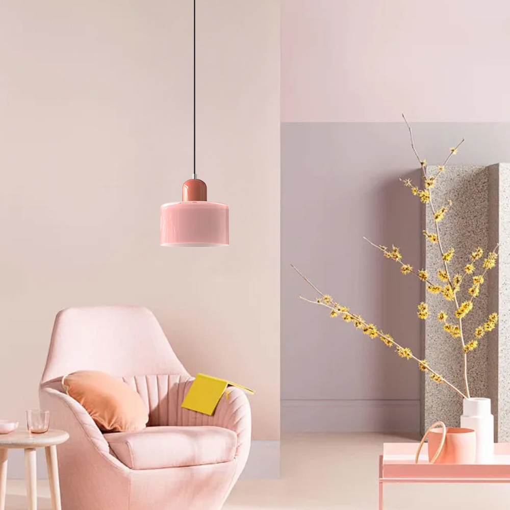 Bauhaus Small Glass Pendant Light