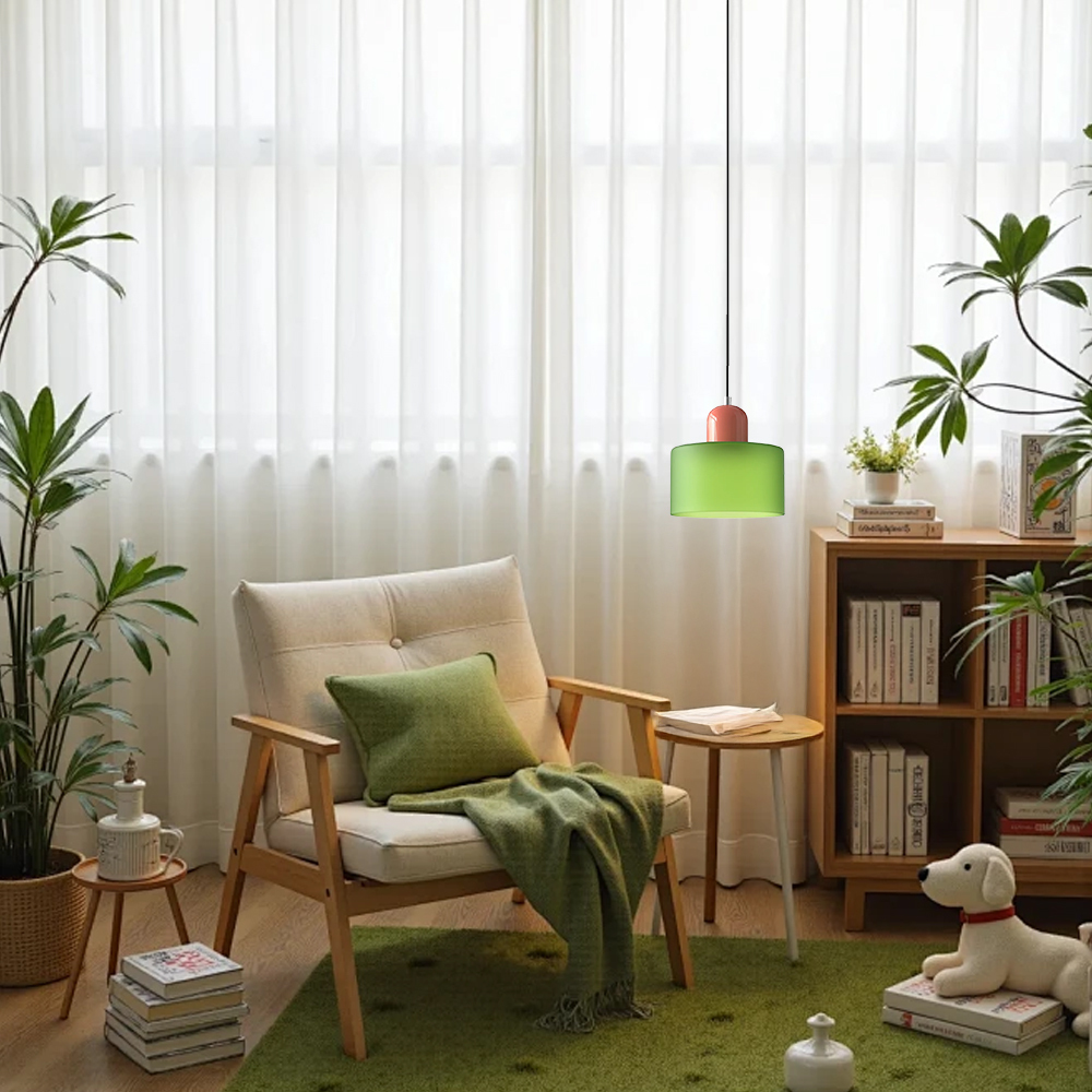 Bauhaus Small Glass Pendant Light