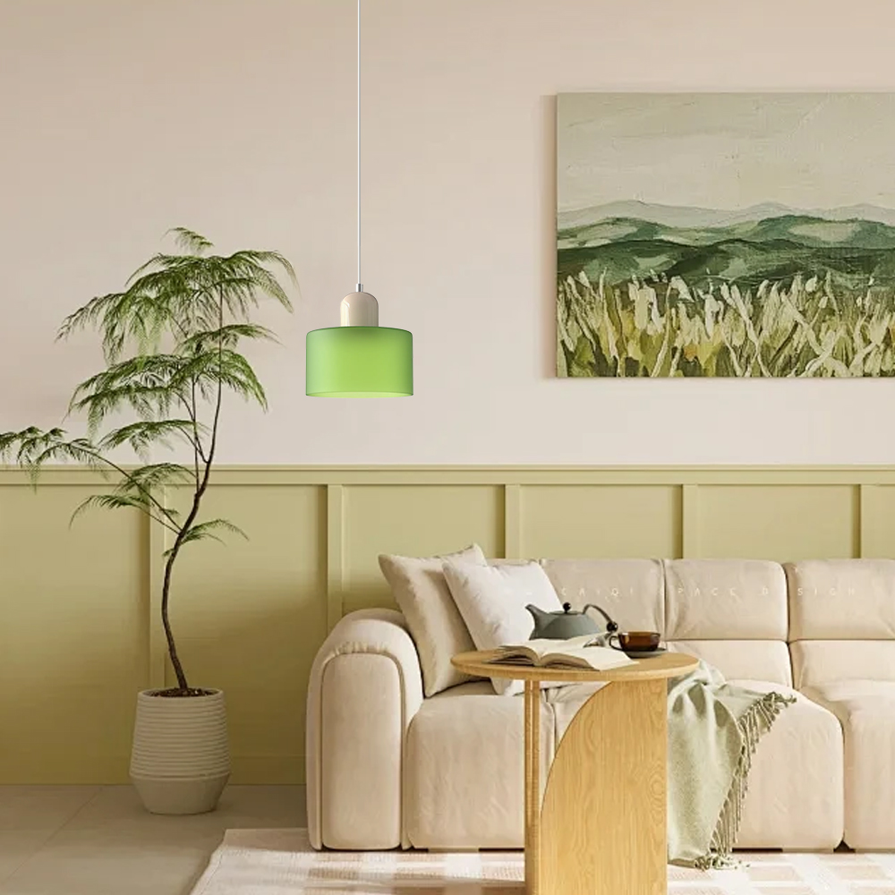 Bauhaus Small Glass Pendant Light