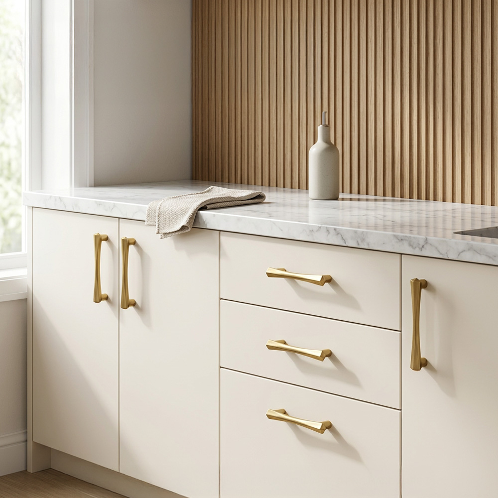 Nordic Modern Zinc Alloy Cabinet Pulls for Dressers