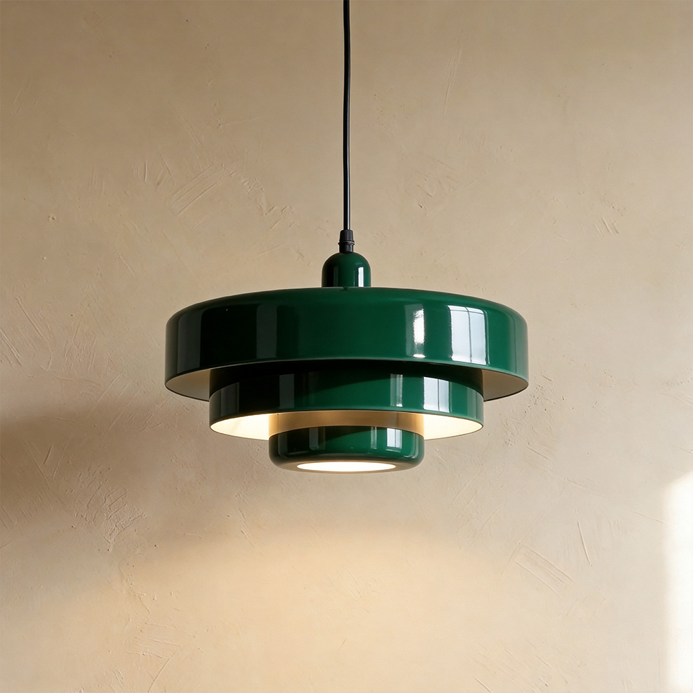 Medieval Iron Retro Single Head Bauhaus Pendant Light