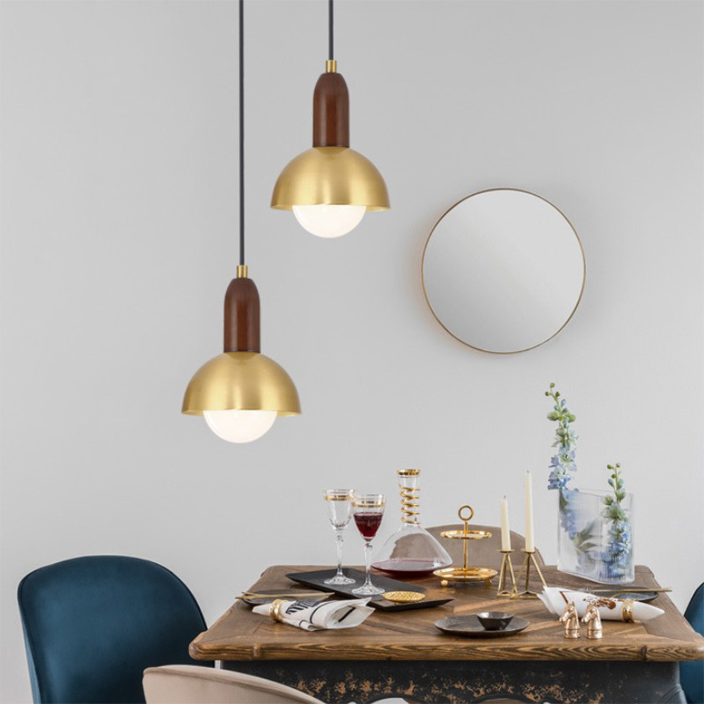 [Copy]Elegant Flower Shape Glass Dining Room Pendant Light