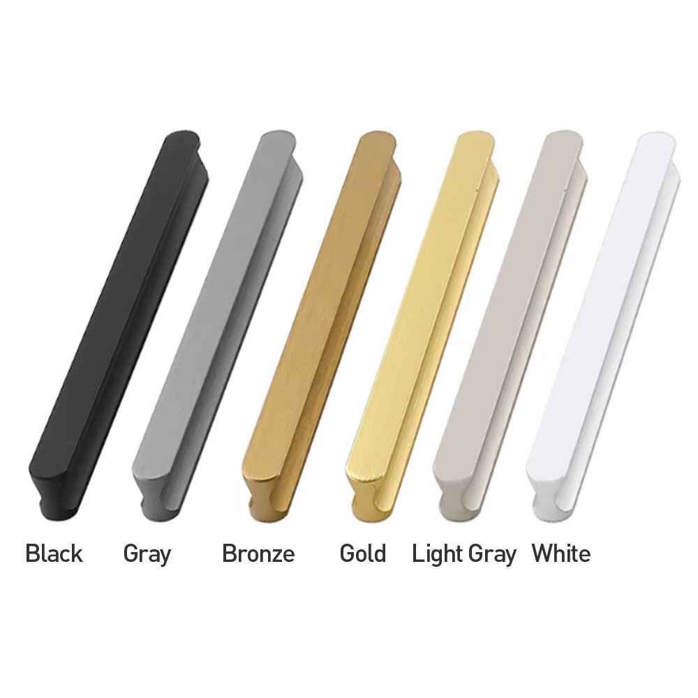 Modern Colorful Long T Bar Cabinet Handles