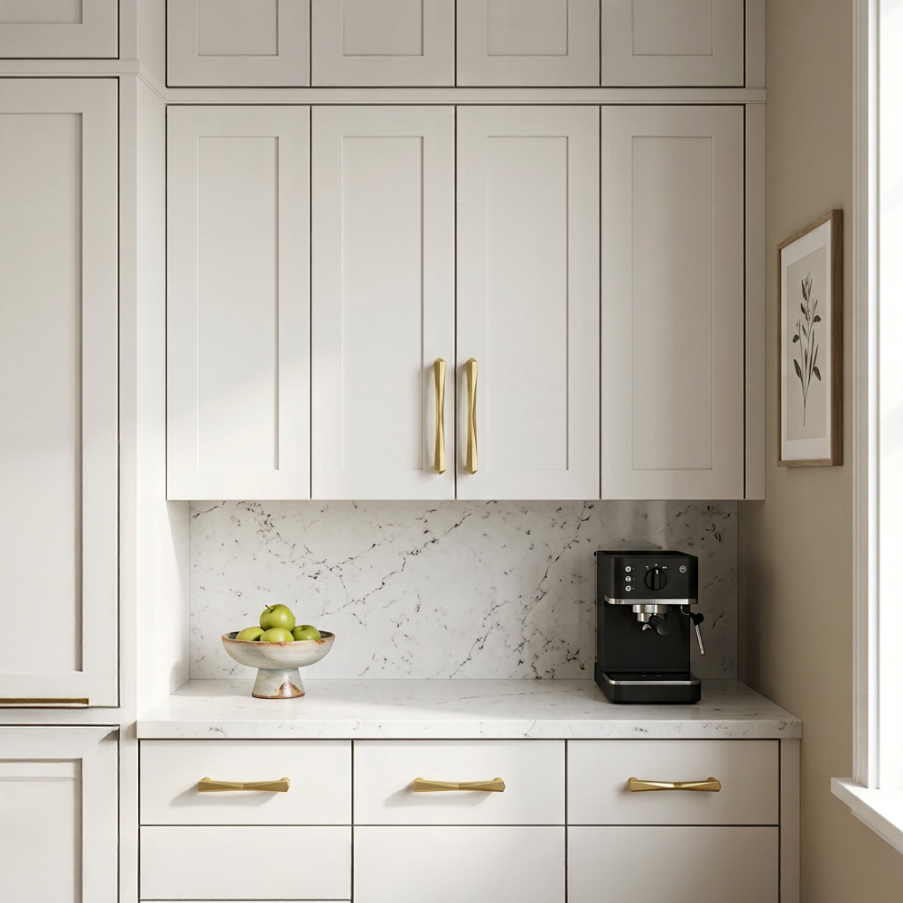 Nordic Modern Zinc Alloy Cabinet Pulls for Dressers