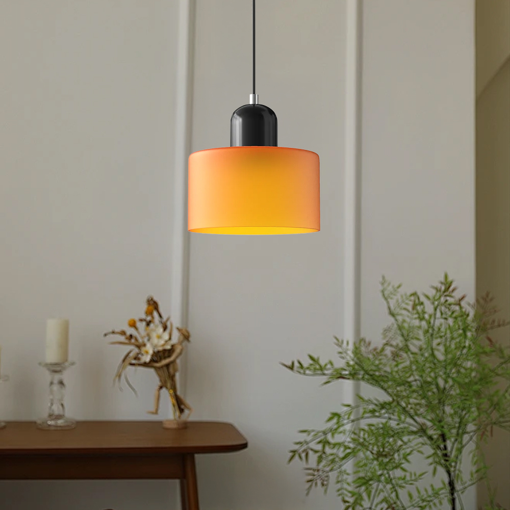Bauhaus Small Glass Pendant Light