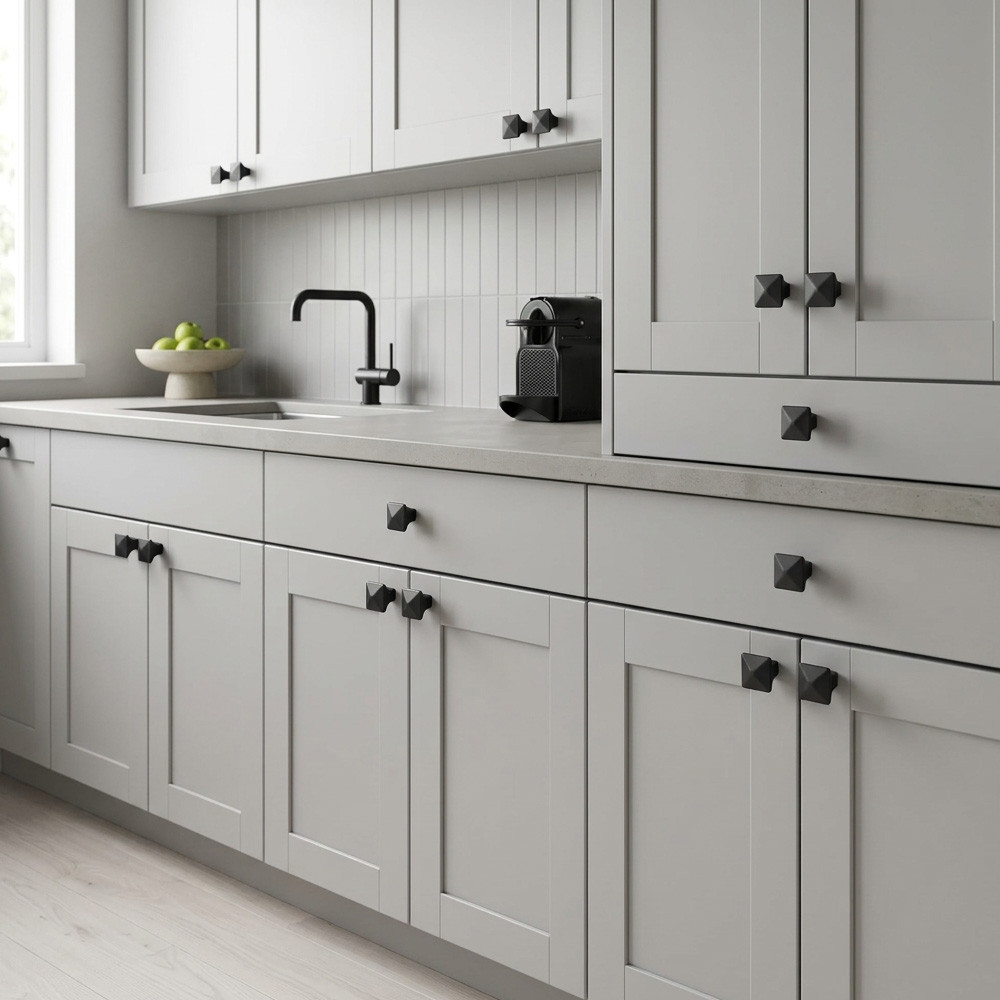 Nordic Modern Zinc Alloy Cabinet Pulls for Dressers