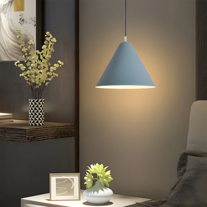 Modern Industrial Multi-Color Iron Pendant Light