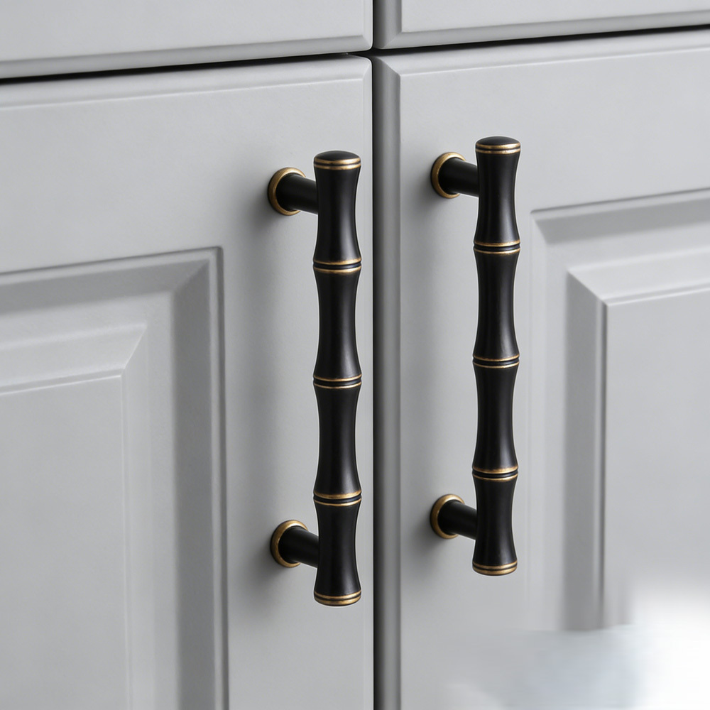 Vintage Antique Brass Ring Pull Cabinet Handles And Knobs