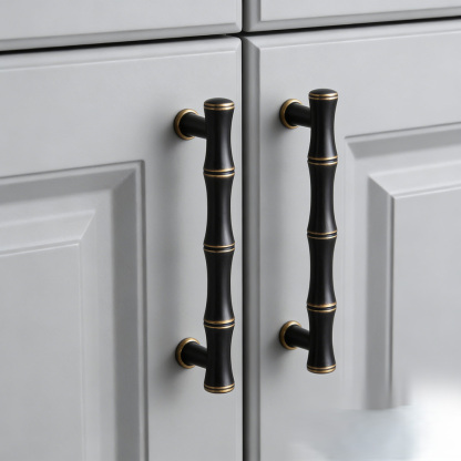 Vintage Antique Brass Ring Pull Cabinet Handles And Knobs