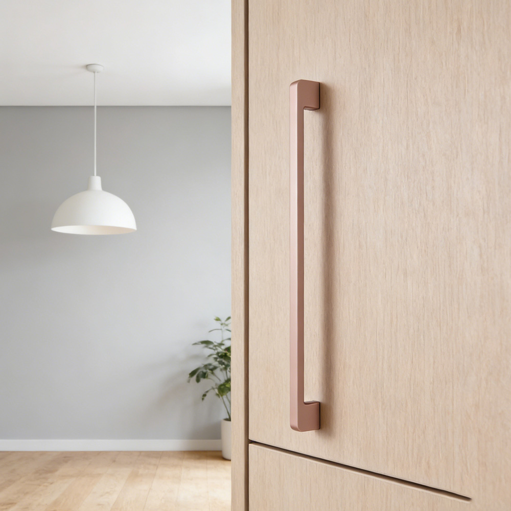Minimalist Colorful Bathroom Cabinet Handles