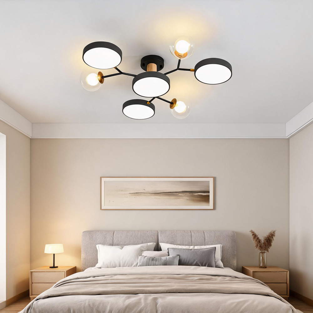 Branch Colorful LED Living Room Ceiling Light