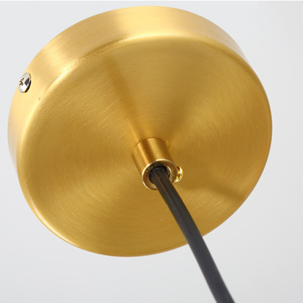 [Copy]Elegant Flower Shape Glass Dining Room Pendant Light