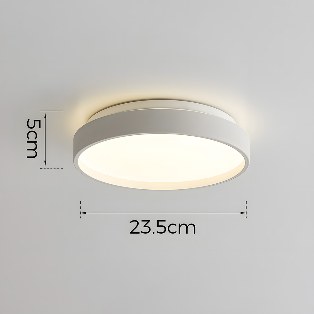 Minimalist Decor Round LED Bedroom Ceiling Lamps