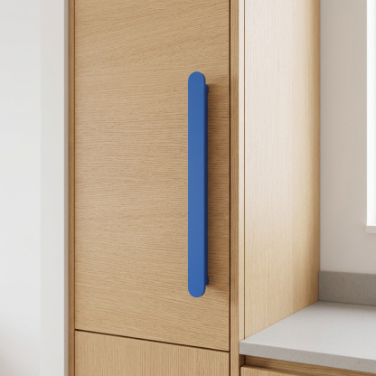 Modern Colorful T-Bar Wardrobe Cabinet Handle