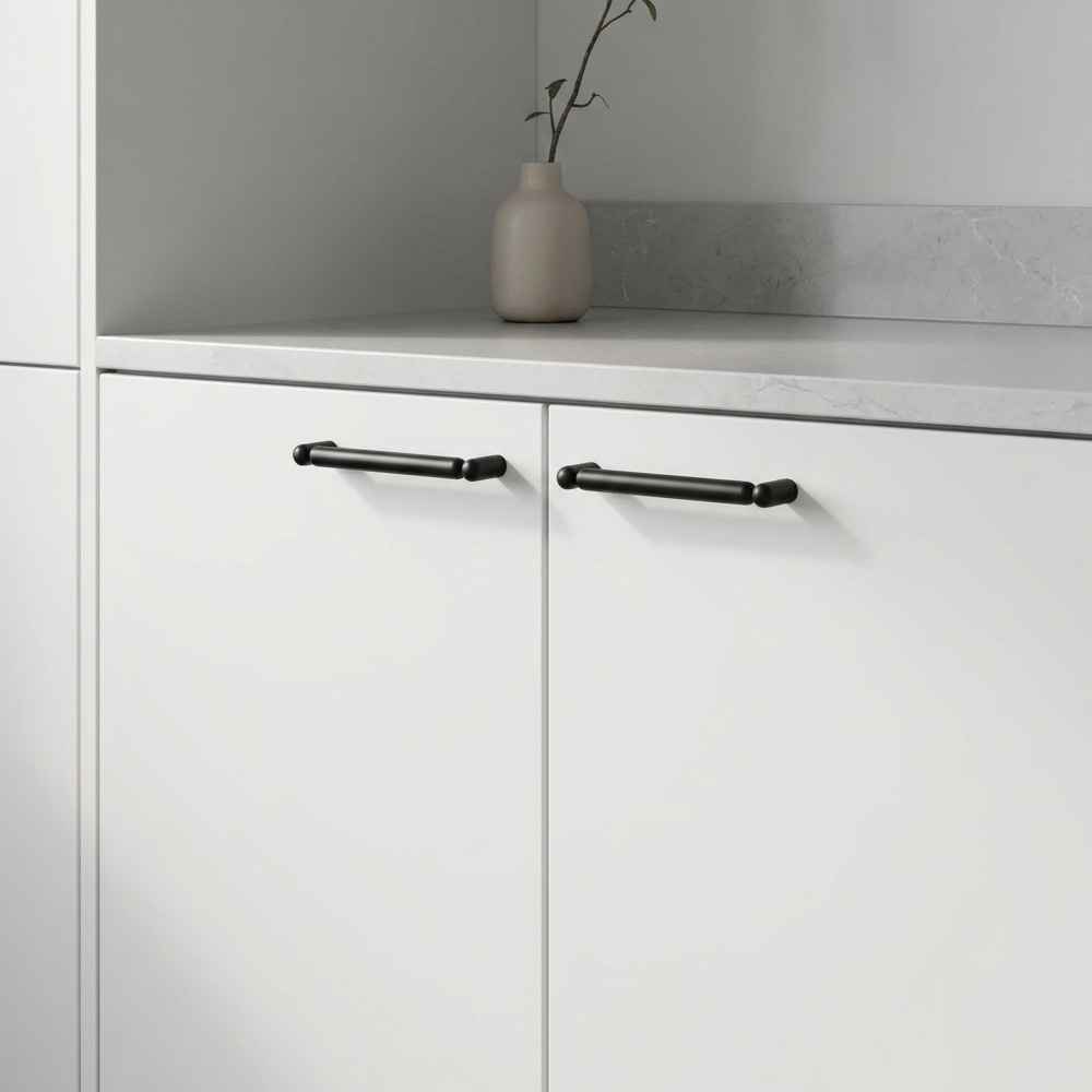 Modern Decorative Solid Brass T-Bar Cabinet Pulls