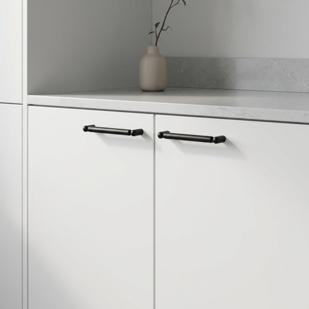 Modern Decorative Solid Brass T-Bar Cabinet Pulls