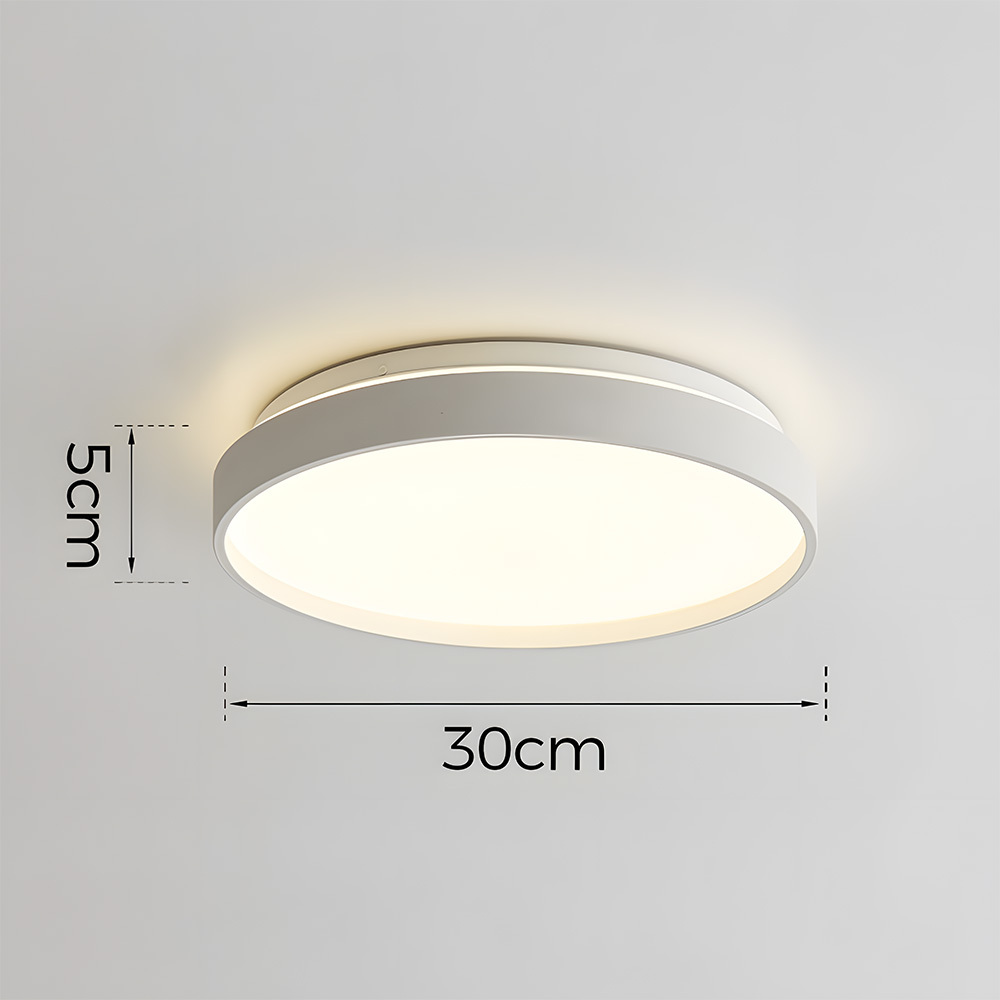 Minimalist Decor Round LED Bedroom Ceiling Lamps