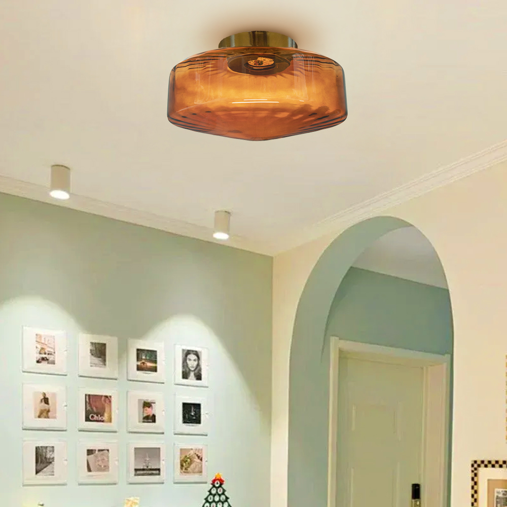 French Vintage Corridor Aisle Ceiling Lamp Bedroom Ceiling Light