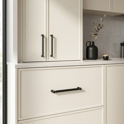Modern Decorative Solid Brass T-Bar Cabinet Pulls