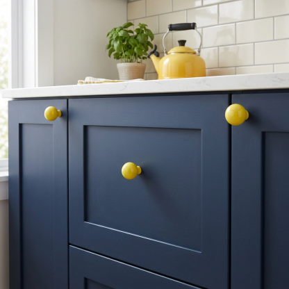 Modern Minimalist Solid Brass Cabinet Pulls and Knobs