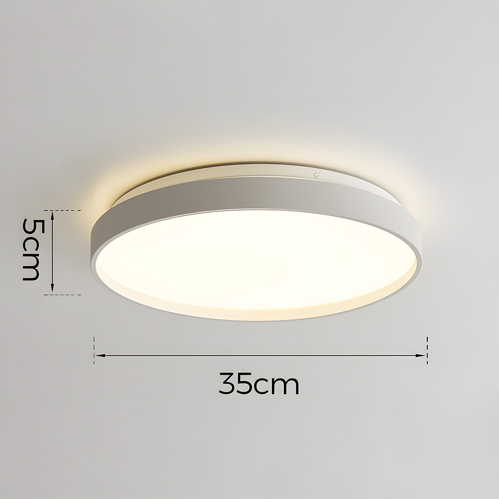 Minimalist Decor Round LED Bedroom Ceiling Lamps