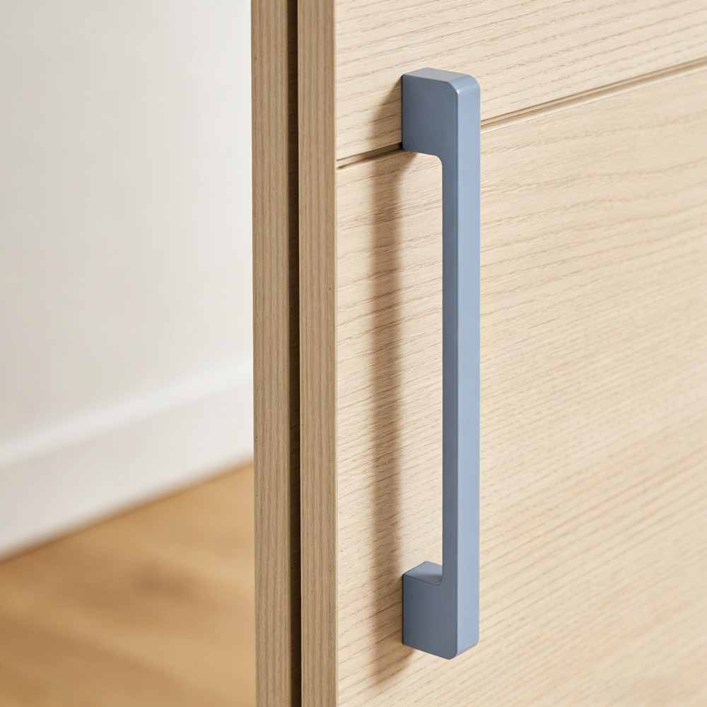 Minimalist Colorful Bathroom Cabinet Handles