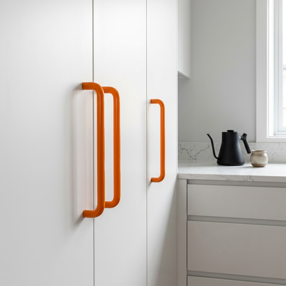 Dopamine Colorful Brass Kitchen Cabinet Pulls