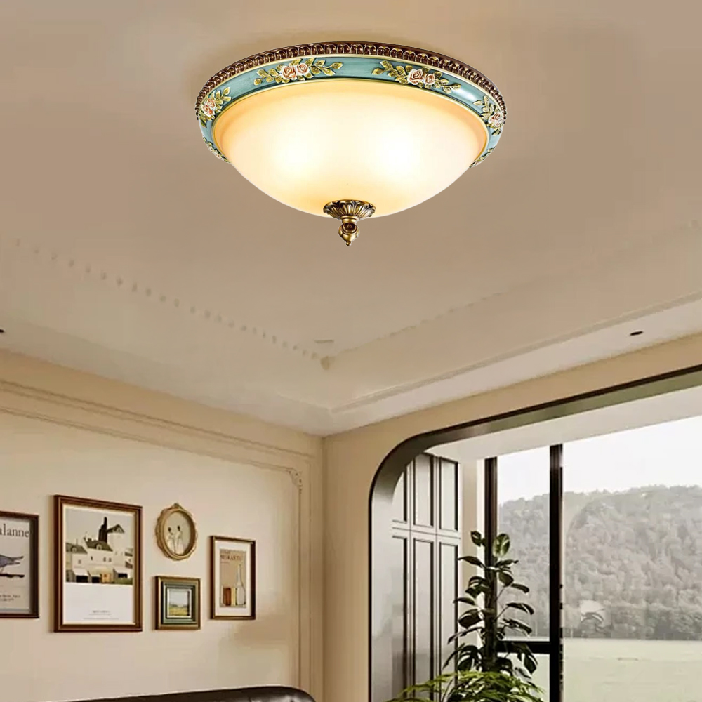  Vintage Master Bedrooms 3-Light Ceiling Light