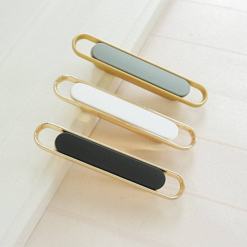 Zinc Alloy Modern Cupboard Hardware And Cabinet Crawer Pulls -Homdiy
