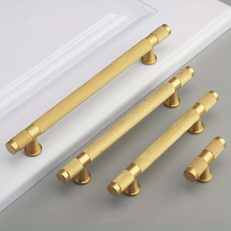 Solid Brass Drawer Handles Bar Cabinet Pulls -Homdiy
