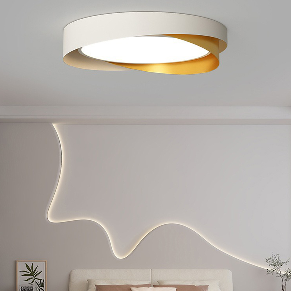 Modern Square Flush Mount LED Ceiling Light 