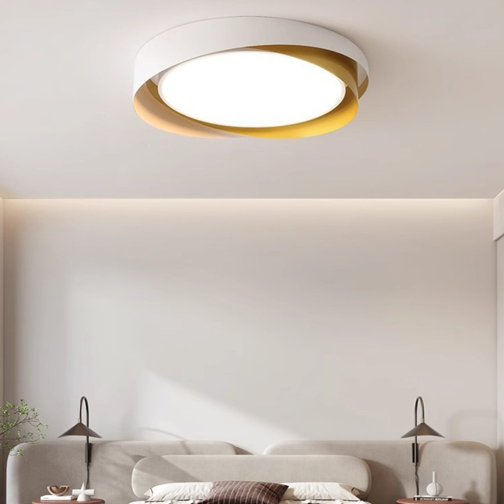 Modern Square Flush Mount LED Ceiling Light 