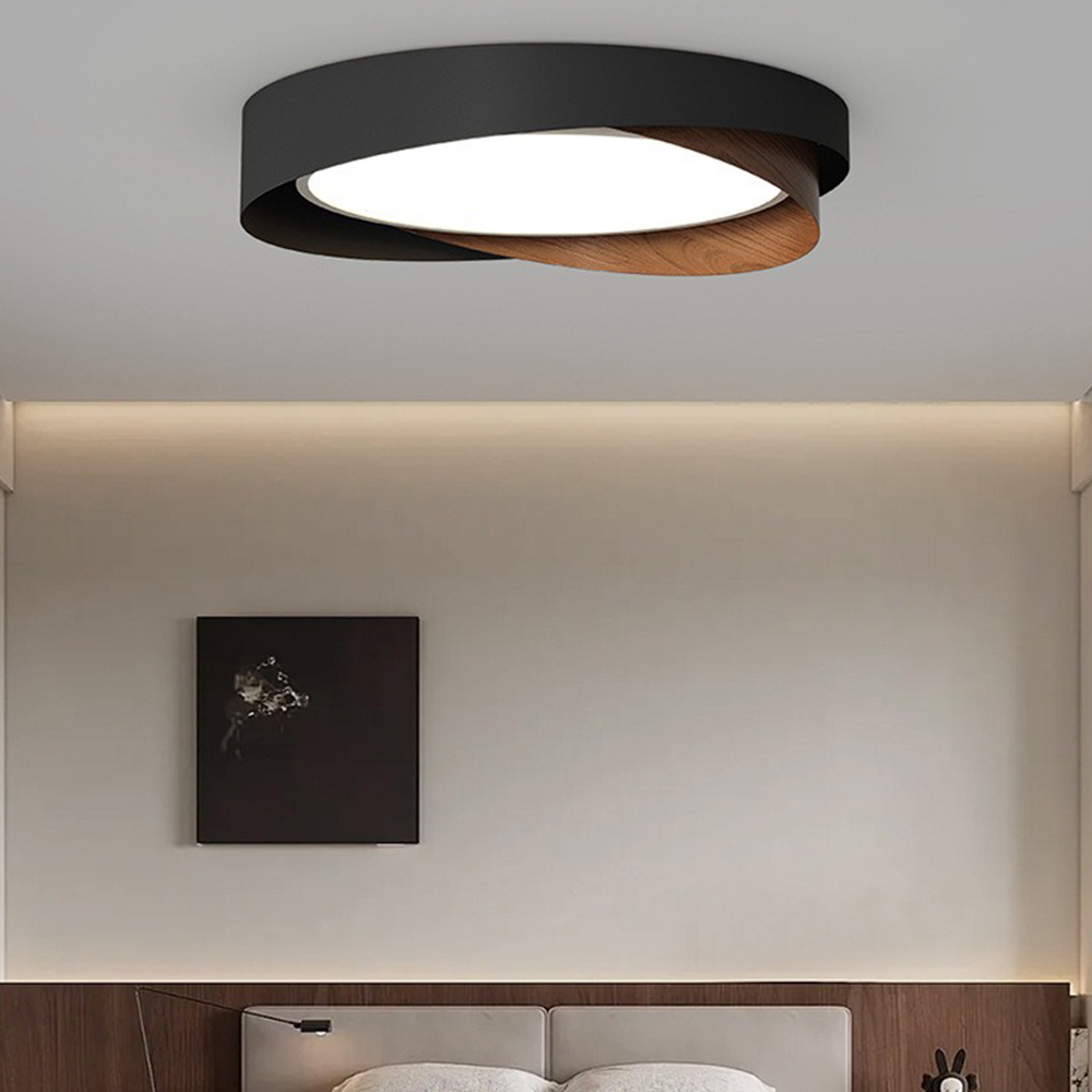 Modern Square Flush Mount LED Ceiling Light 