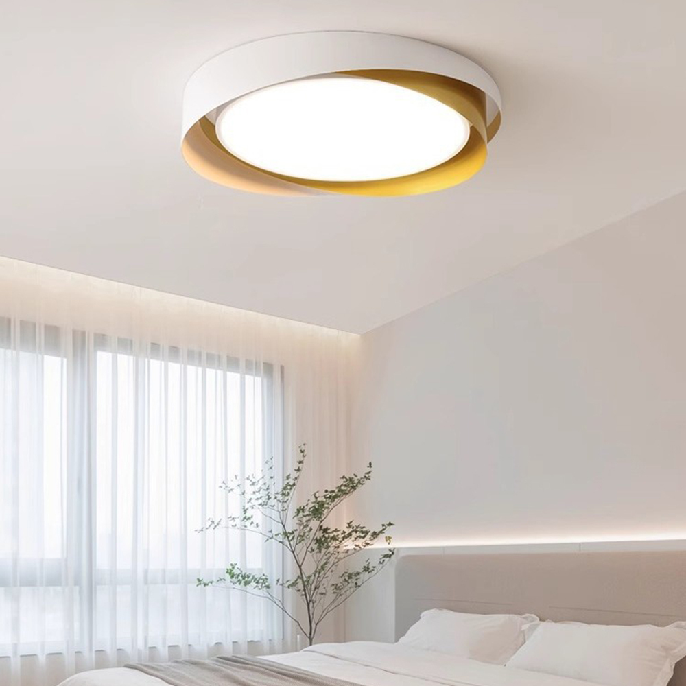Modern Square Flush Mount LED Ceiling Light 