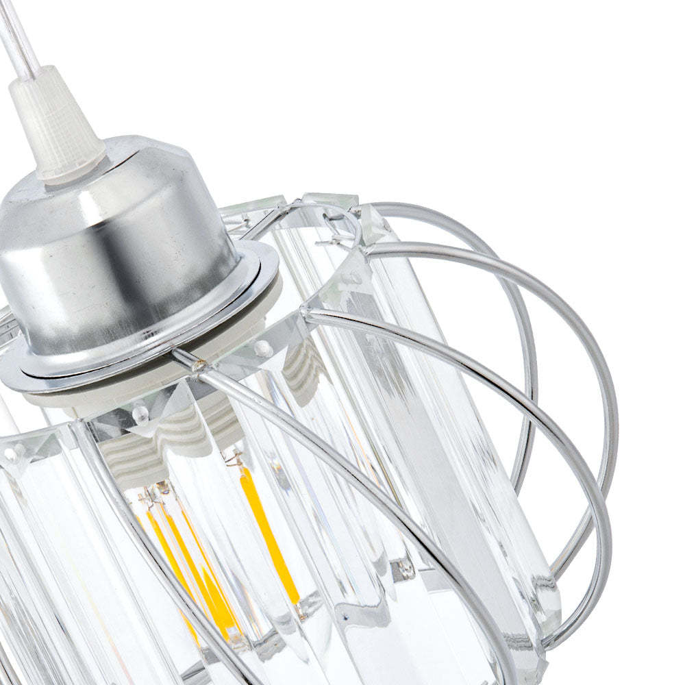Nordic Simple Glass Globular Pendant Light