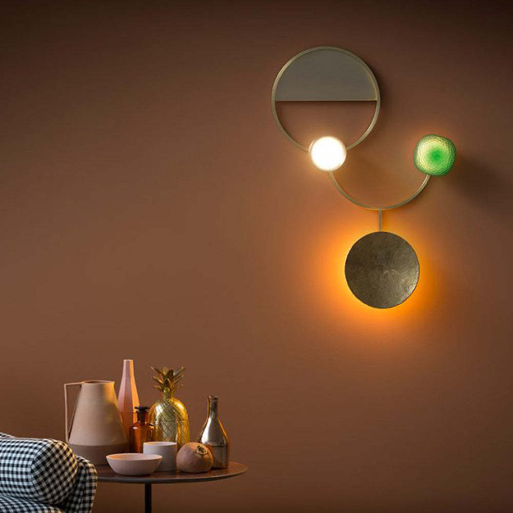 Stylish Round Wall Light Wall Lamps For Bedroom -Homdiy