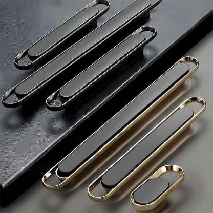 Two-color Zinc Alloy Modern Cabinet Handles