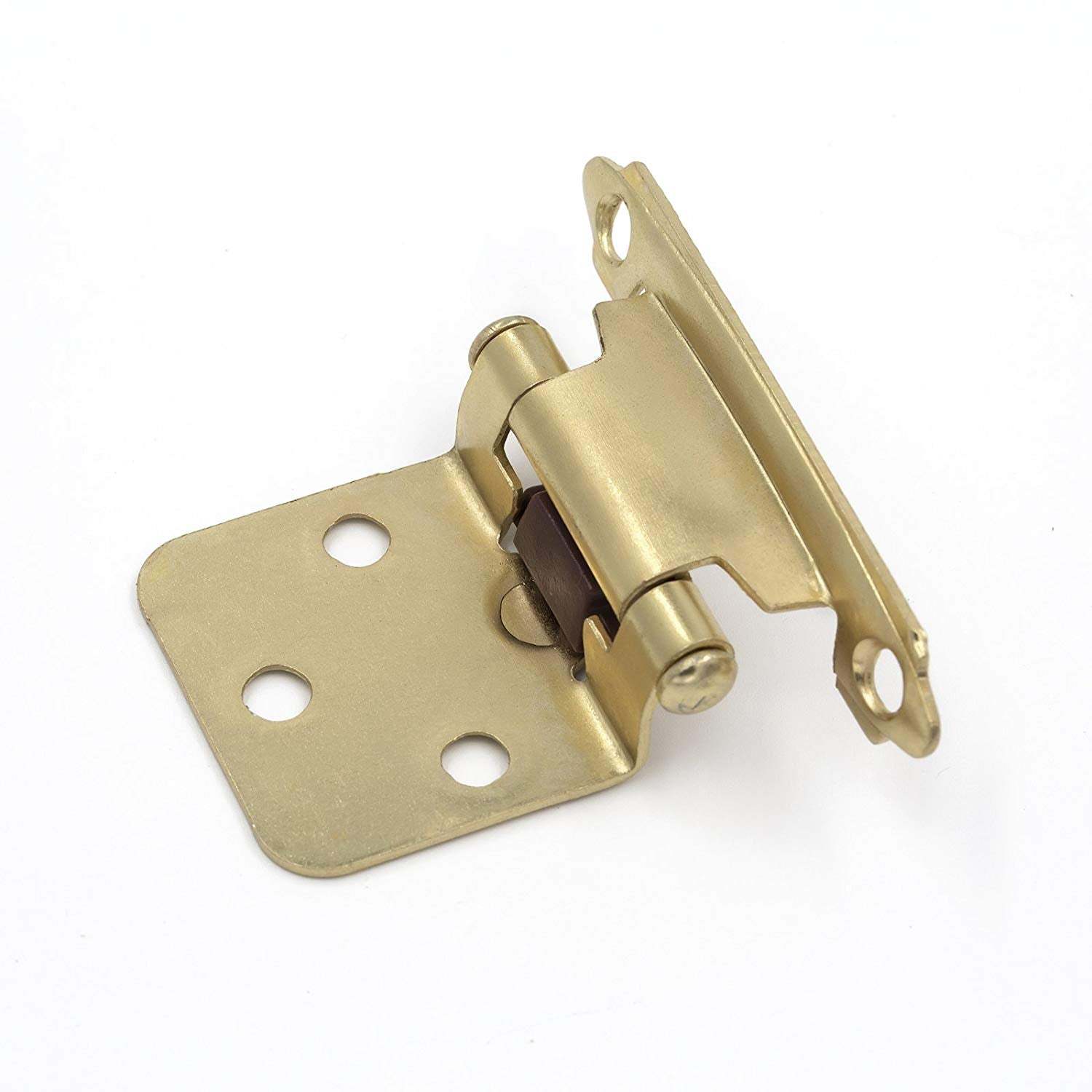 (5 pairs) Variable Overlay Brushed Hinges Face Mount (SCH30BB ) -Homdiy