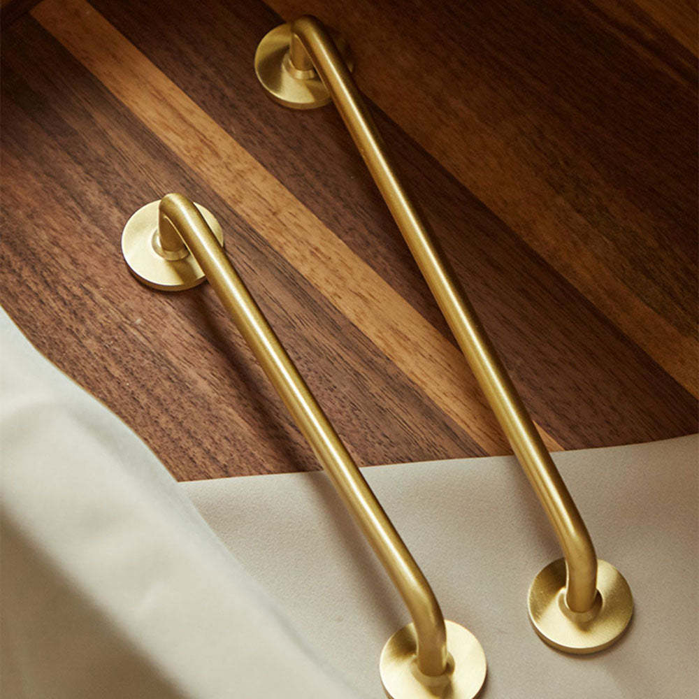 Gold Brass Cabinet Door Handles -Homdiy