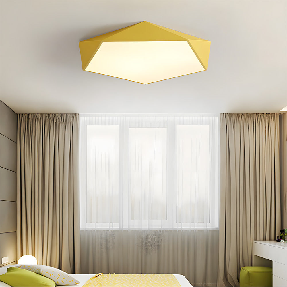 Modern Macaroon Dimmable LED Ceiling Light for Bedroom