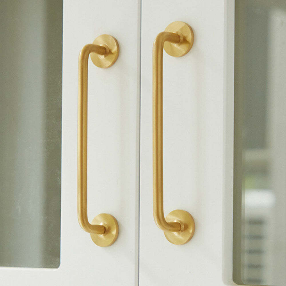 Gold Brass Cabinet Door Handles -Homdiy