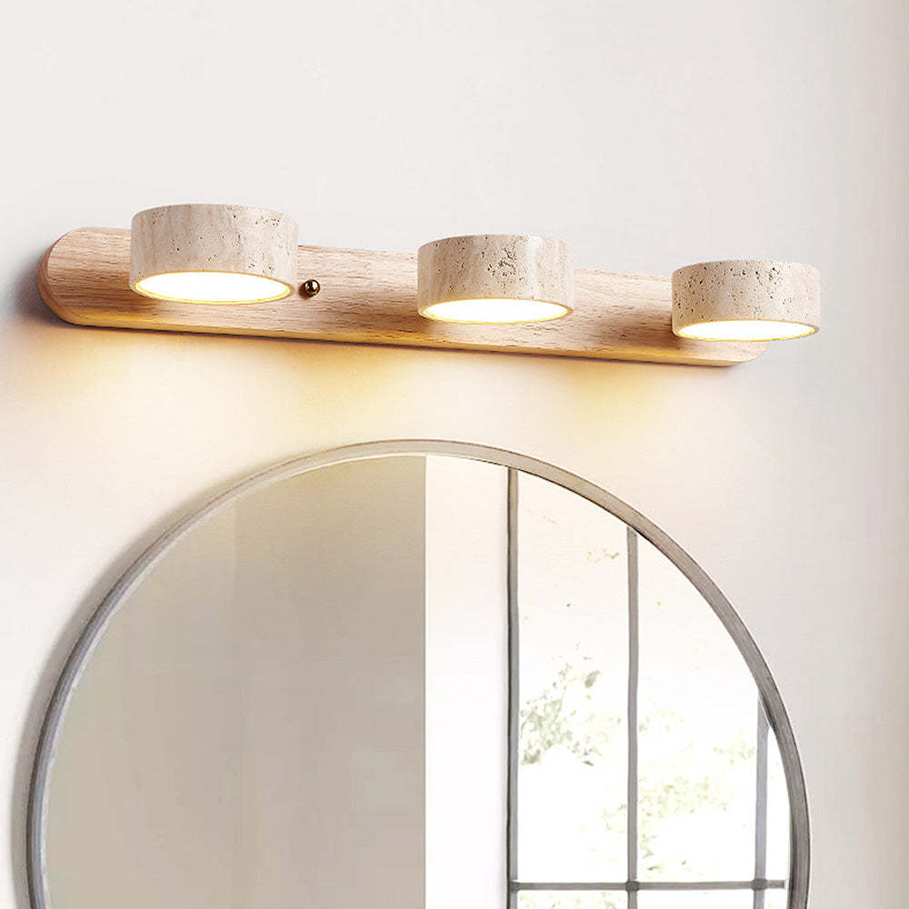 Wood Rustic Simple Stylish Vanity Wall Light -Homdiy