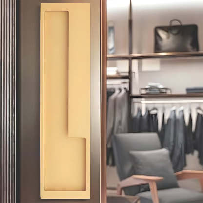 Left Right Hidden Slotted Recessed Handles