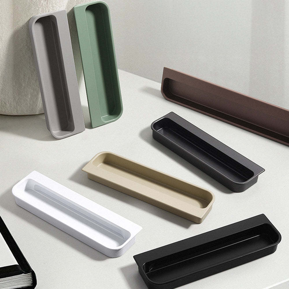 Rounded Corners Modern Multi-color Recessed Handles