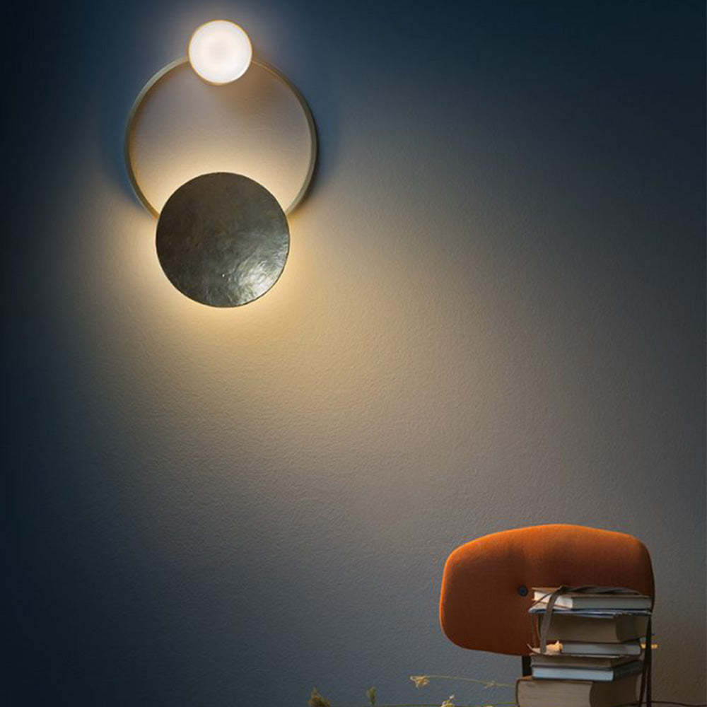 Stylish Round Wall Light Wall Lamps For Bedroom -Homdiy