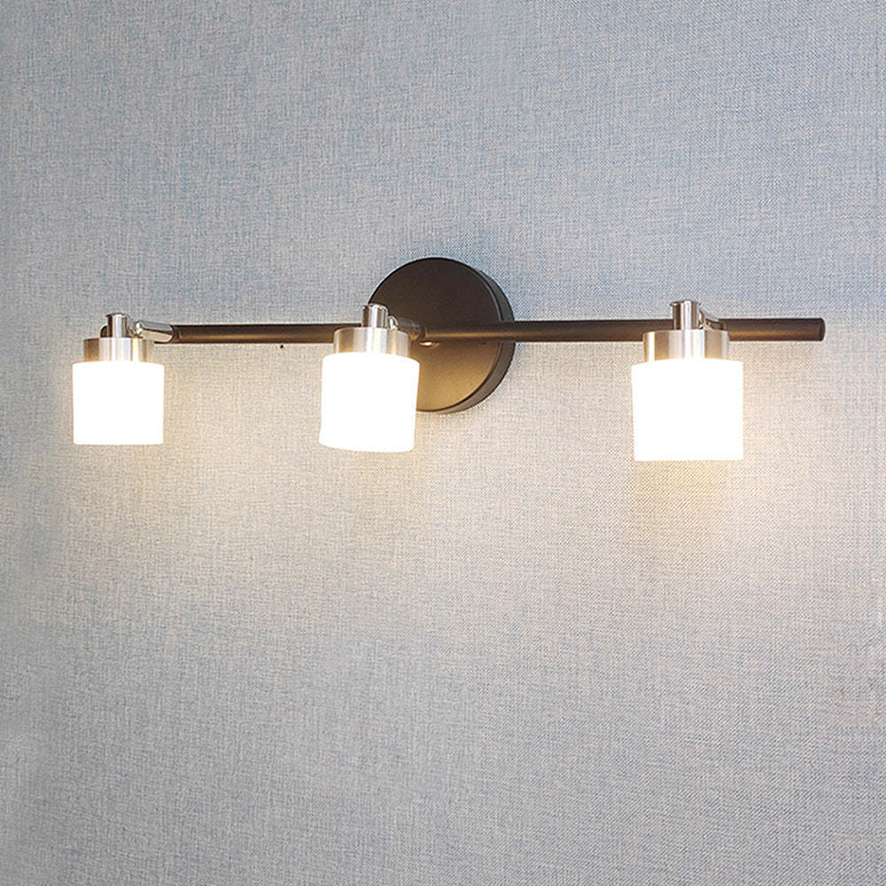 Homdiy Simple Brushed Bathroom Vanity Light Hardware Long Wall Light ...