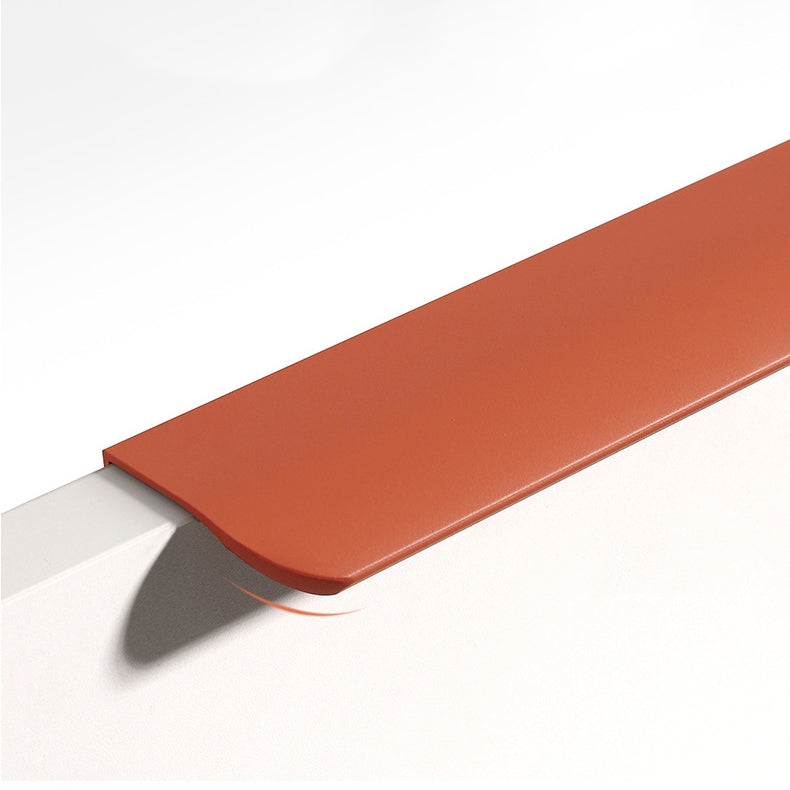 Aluminum Alloy Round Arc Shape Invisible Handle For Cabinet