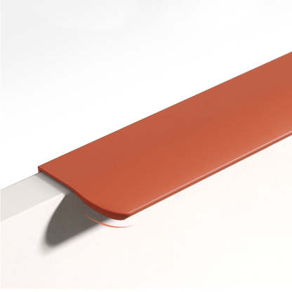 Aluminum Alloy Round Arc Shape Invisible Handle For Cabinet