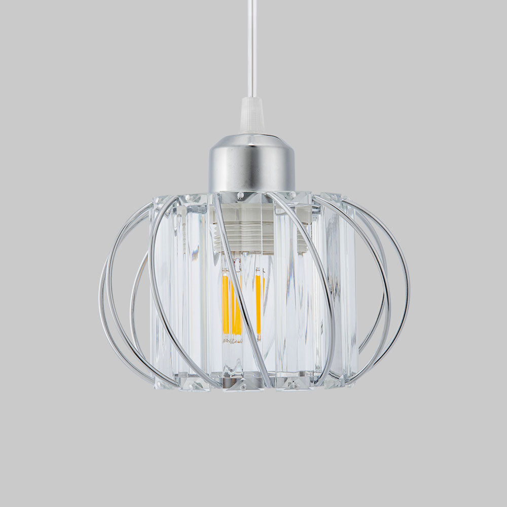 Nordic Simple Glass Globular Pendant Light